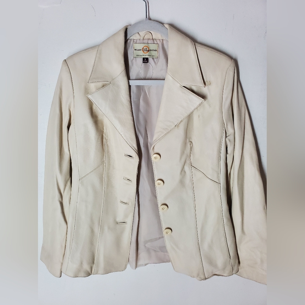 Wilson Leather, Beige, Medium